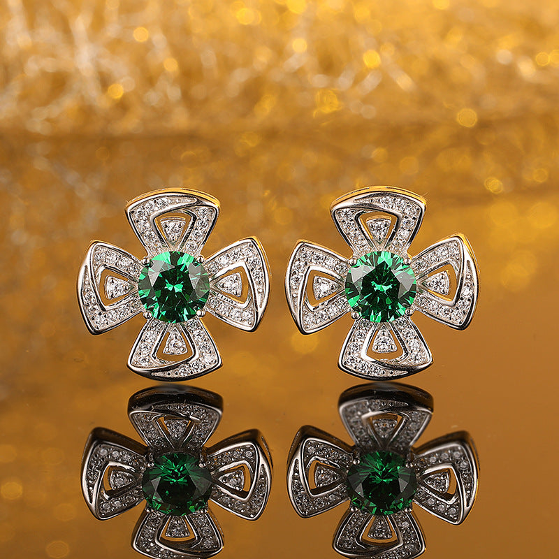 Dazzling Aurora Earring .