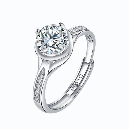 Sterling Silver Timeless Solitaire Ring