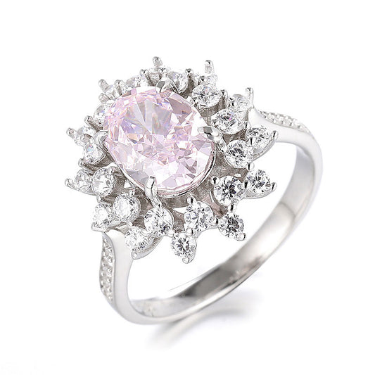 Fancy Light-Pink Diamond Engagement Ring