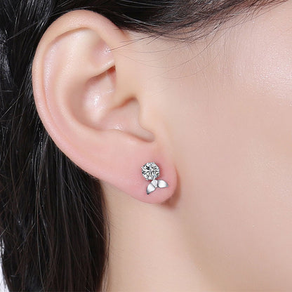 Sparkling Snowflake Earrings