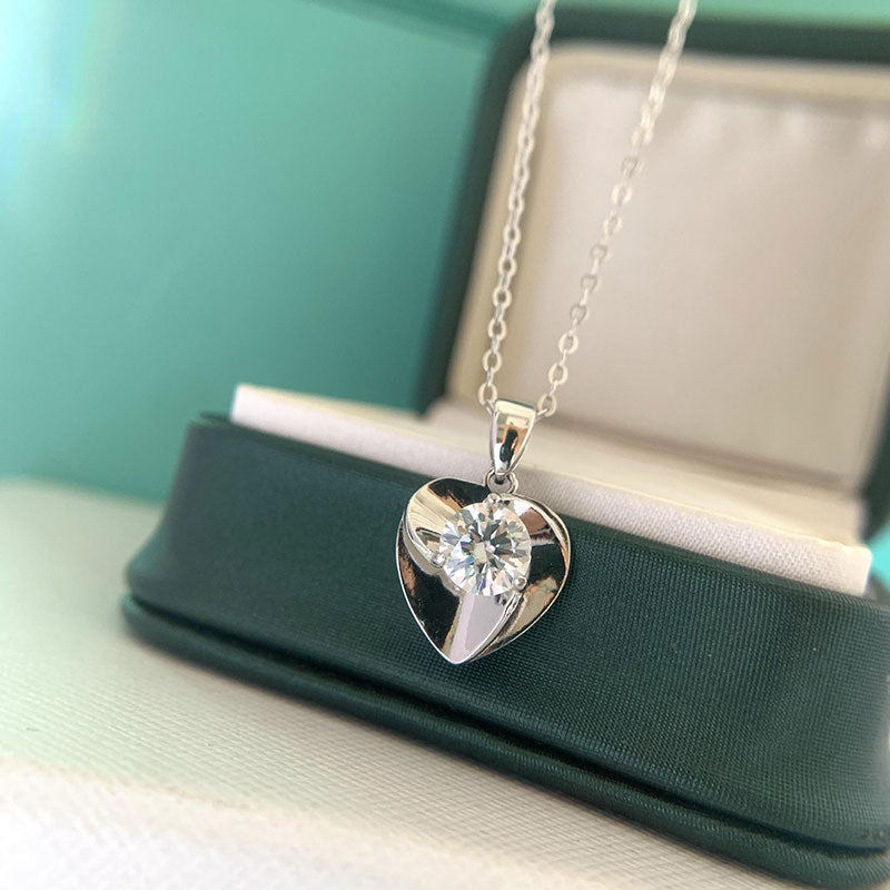 Glimmering Heart Necklace