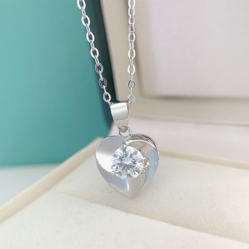 Glimmering Heart Necklace