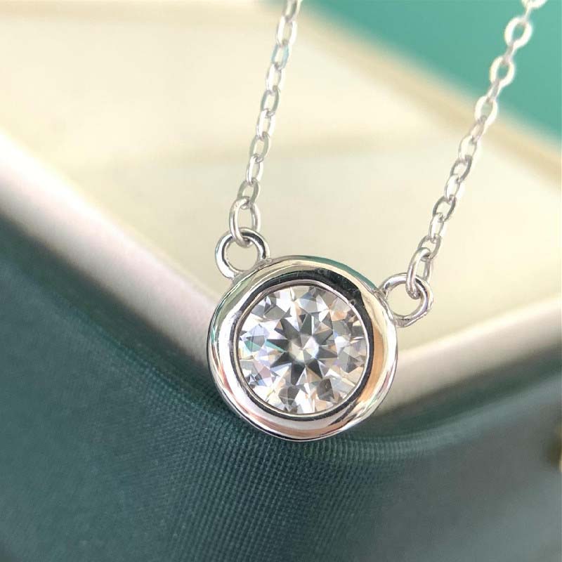 Starry Night Silver Necklace