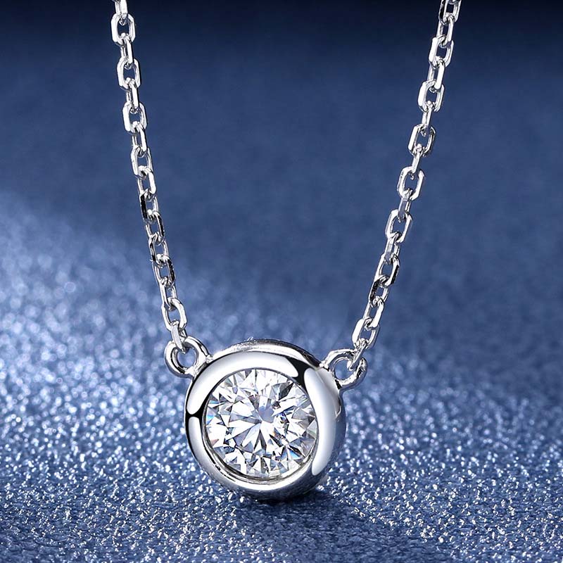 Starry Night Silver Necklace