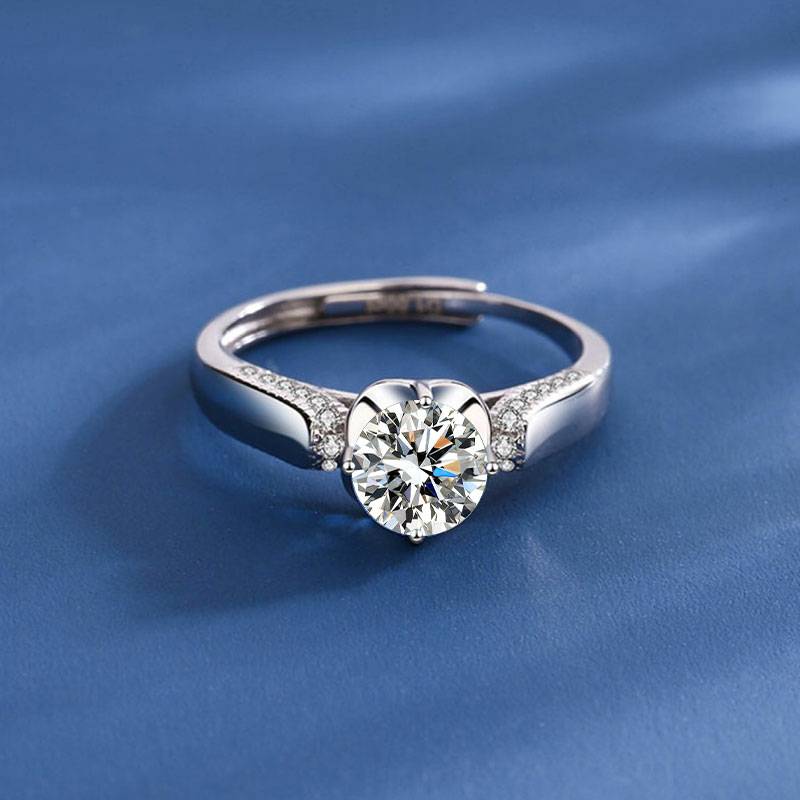 Adeline Moissanite Ring