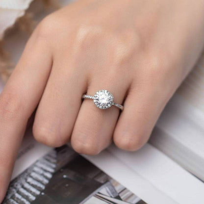 Abi Moissanite Ring