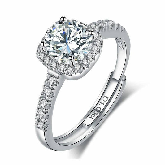 Cindy Moissanite Ring