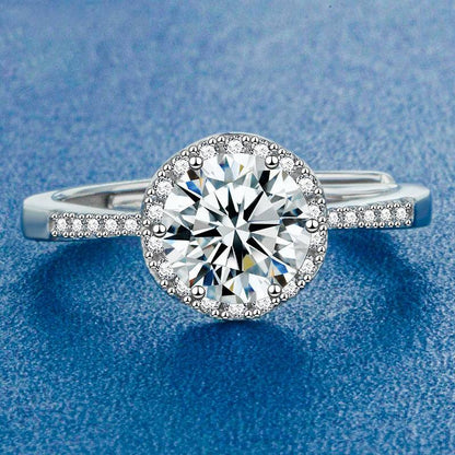 Abi Moissanite Ring