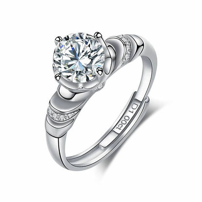 Becky Moissanite Ring