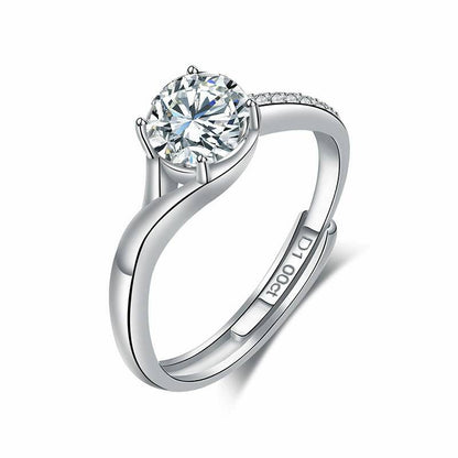 Anna Moissanite Ring