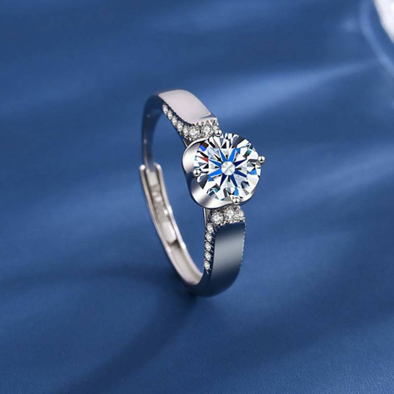 Adeline Moissanite Ring