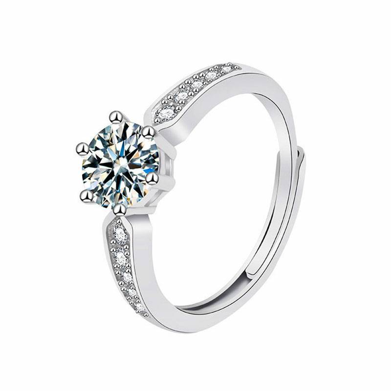 Adele Moissanite Ring