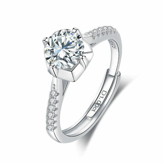 Dora Moissanite Ring