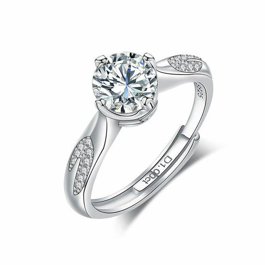 Erica Moissanite Ring