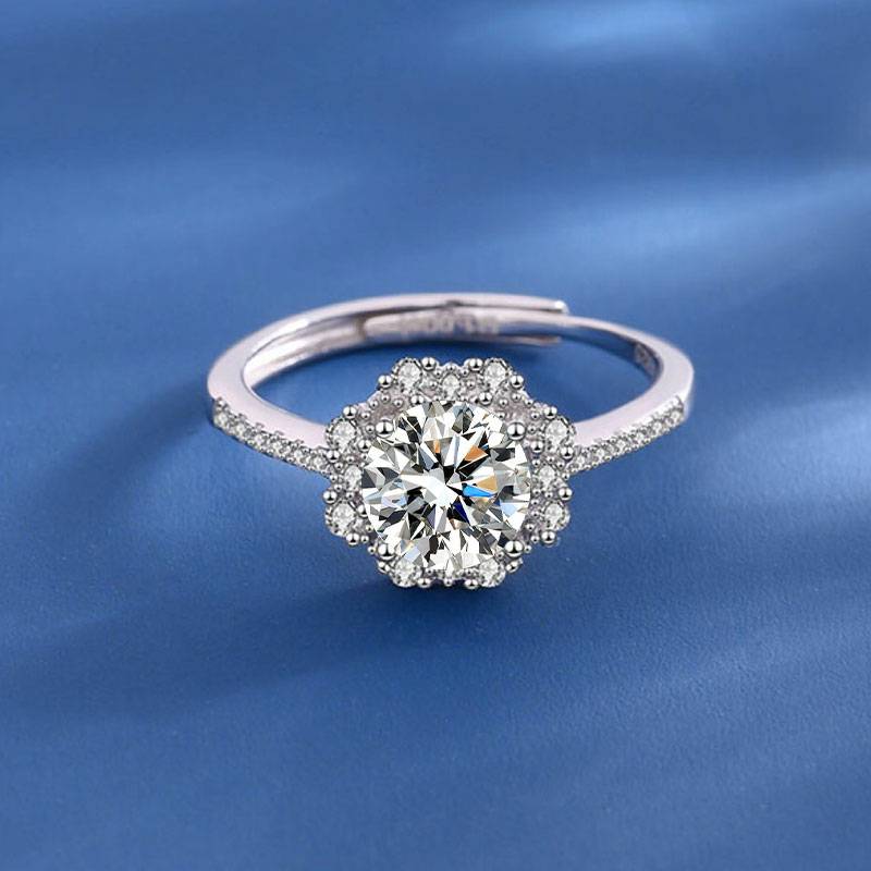 Abi Moissanite Ring