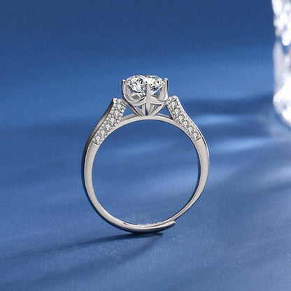 Adeline Moissanite Ring