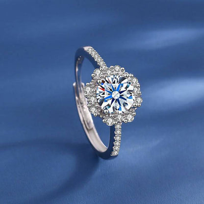 Abi Moissanite Ring