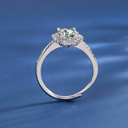 Abi Moissanite Ring