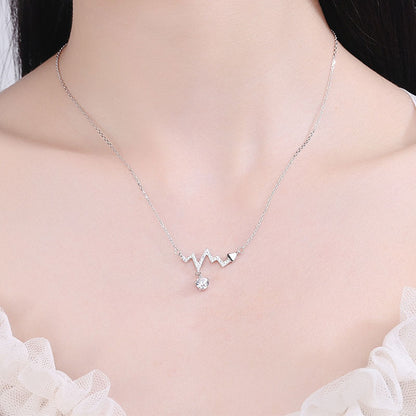 Sparkling Snowflake Necklace