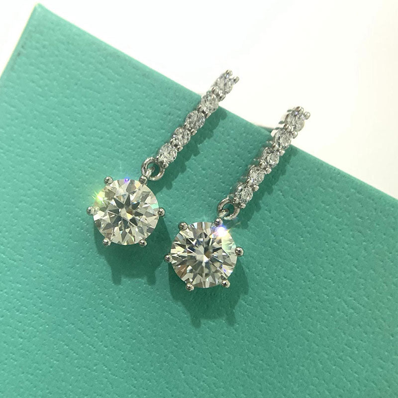 Petite Mossiniate Stud Earrings