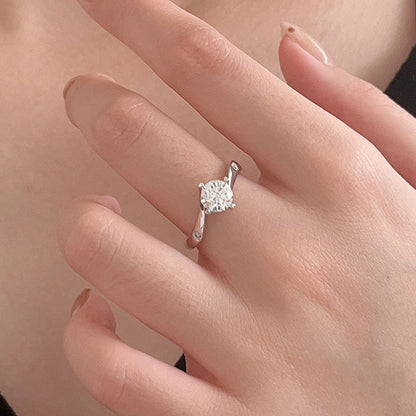 Classic Sterling Silver Plated Ring